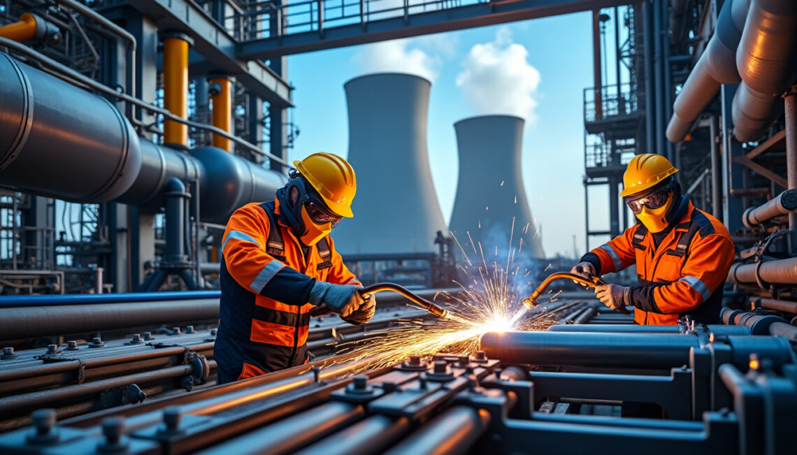 découvrez comment la chaudronnerie et la soudure nucléaire contribuent à optimiser la sûreté et la performance des centrales nucléaires grâce à des procédés de fabrication et de maintenance de haute qualité.